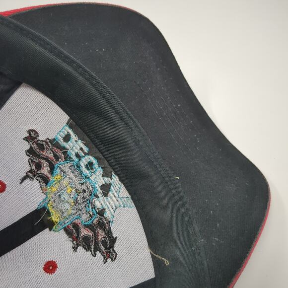 Deck X Transportation Slideback Baseball Cap Black One Size AJM International - Picture 8 of 9